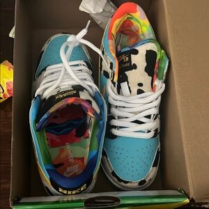 Nike SB Kids Shoes - Blue and Multicolor
